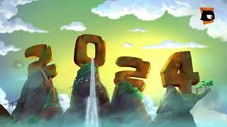 New Year Wish | Prayan Animation Studio wishes you HAPPY NEW YEAR 2024! | Animated Video