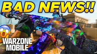 BAD NEWS For Warzone Mobile Fans & Players !!