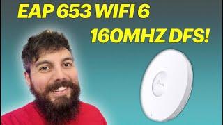 EAP 653 WiFi 6 AP Bandwidth Testing, Teardown, and Unboxing | TP-Link Omada