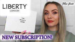 NEW SUBSCRIPTION BOX! - THE BEAUTY DROP BY LIBERTY LONDON - FULLY REDEEMABLE FEE? MISS BOUX