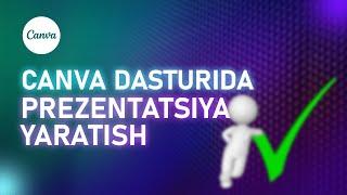 CANVADA PREZENTATSIYA TAYYORLASH || TELEFONDA SLAYD YARATISH USULLARI