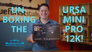 Blackmagic URSA Mini Pro 12K - Unboxing + Setting up for filming