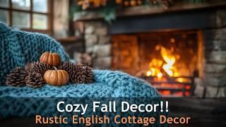 Rustic English Cottage Decor to Welcome the Fall Season