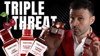 TOM FORD "TRIPLE THREAT" Cherry  Collection Fragrance Review