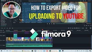 Filmora 9 Tutorial| How To Export Videos For Uploading to YouTube