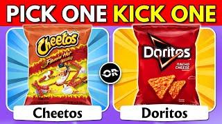 Pick One Kick One:-  Snacks Edition 