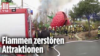 RÖVERSHAGEN: Großfeuer auf Karls Erdbeerhof