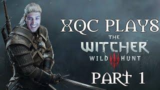 xQc Plays The Witcher 3: Wild Hunt with Chat | Part 1 | xQcOW