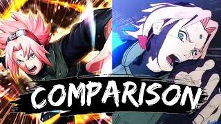 NxB NV: Sakura (GNW) Comparison | Naruto X Boruto Ninja Voltage.