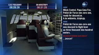 Unpublished recording from cockpit Tu 154M1 101 (from "tvn24")