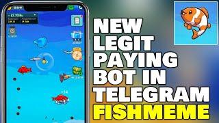 I FOUND A BOT IN TELEGRAM THAT YOU CAN EARN GCASH MONEY BY FEEDING FISH! 100% FREE