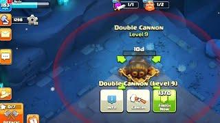 Double cannon maxed #coc #clashofclans #gaming #games