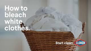 How to Bleach White Clothes with Clorox