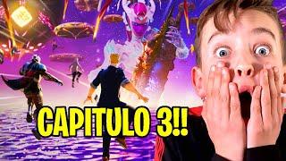 REACCION EVENTO FIN CAPITULO 2 FORTNITE!! (CAPITULO 3)