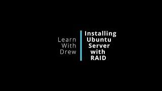 How to Install Ubuntu Server 22.04 With RAID