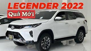 Toyota Fortuner Legender 2022 lướt 5000kn máy dầu số tự động 1 cầu - giá tốt tiết kiệm 200tr