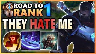 Petu on the Enemy team? WE HAVE TO CAMP HIM! - Road To Rank 1 (#36)