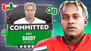 CREATING THE NEXT STAR QB! COLLEGE FOOTBALL 25 ROAD TO GLORY #1