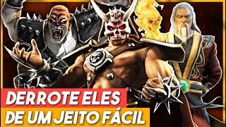 MORTAL KOMBAT SHAOLIN MONKS - COMO DERROTAR O SHANG TSUNG, KINTARO E SHAO KAHN