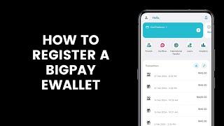 How to Register a BigPay eWallet Through Application l Referral Code 4RQQAD7XBI