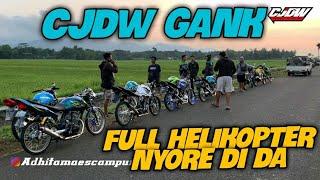 NYO-RACE SQUAD HELIKOPTER GANK‼️FULL HER3X DI DALAN ANYAR MANDIRAJA‼️POKOK GAS DULU BARU CURHAT