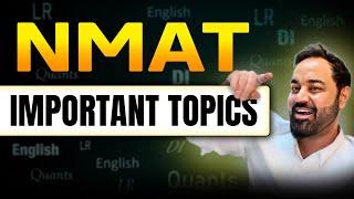 NMAT Must Do Topics | All Sections Topics To Crack NMAT | NMAT Preparation Strategy #mba #nmims