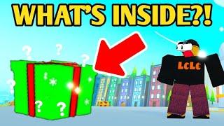 WHAT'S INSIDE the PRESENT? in Pet Simulator X