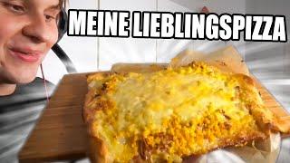 ICH habe meine LIEBLINGSPIZZA GEMACHT(SEHR LECKER EHRLICH)