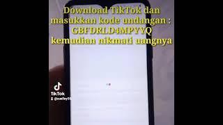 Cara dapat uang dari Tik Tok dan Tik Tok Lite #TikTok #TikTokLite #Duit #Uang #Berkah