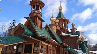 The church at the churchyard of Sarov Russia v. 4