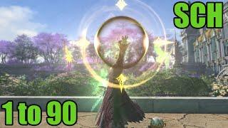 FFXIV: Endwalker Scholar 1 to 90 Leveling Skills Guide