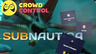 Subnautica "Speedrun" but YOU mess up my game! | (Crowd Control) #shorts