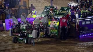 Super Modified 2wd Trucks and Super Modified Tractors pulling in Farley, IA - Pro Pulling 2021