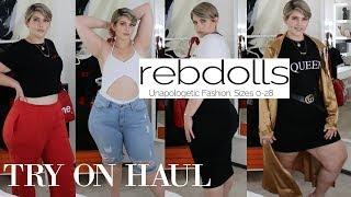 REBDOLLS PLUS SIZE FASHION HAUL + TRY ON |Sizes 0-28| // w Plus Size Model Dani DMC