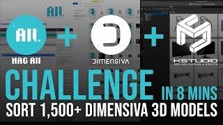 Challenge - Organize 1,500+ Dimensiva Models by Automatic Library Lister | NAG ALL V.2.2