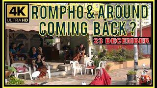 Rompho and around Some Bars Open now December Pattaya Thailand 4K Ultra HD