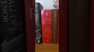My JRR Tolkien Book Collection #tolkien #lotr #thehobbit #jrrtolkien #middleearth