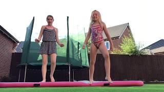 ABC gymnastics challenge with Grace