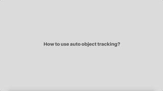 Snoppa ATOM 2 - How To Use Auto Object Tracking (Tutorial)