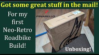 Building my first Neo-Retro Early 90s road bike build! Unboxing