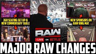 WWE RAW Netflix Premiere MAJOR SPOILERS | NEW STAGE | NEW ANNOUNCE Desk | NEW ARENA SET & RING MAT