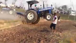 Newholland 3630 tactor demo and stunts by dealers