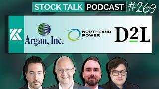 Stock Talk Podcast Episode 269 | $AGX $NPI $DTOL