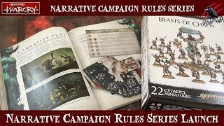 WARCRY NARRATIVE CAMPAIGN RULES - Introduction To New Warcry Campaign Series - With Beasts of Chaos