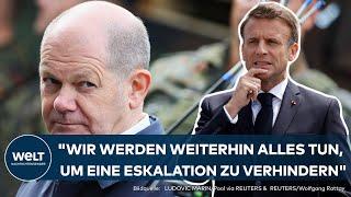 PUTINS WAR: German Chancellor Scholz rejects sending troops to Ukraine amid Macron's Call