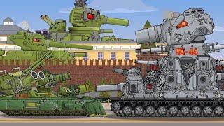 Destroy VK-44 by all means - Shelling the Kremlin - Cartoons about tanks