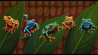 Catch a frog the sound of funny drums | Boing boing catching frogs funny