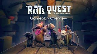 A Rat's Quest - The Way Back Home // Gameplay Overview