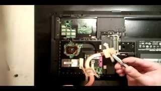 Disassembly Asus Notebook Repair F5 Series Change Cpu Mainboard