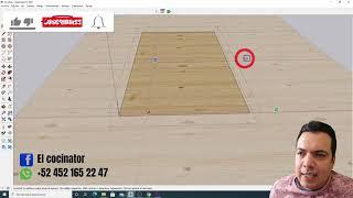 Cómo cambiar la dirección de las vetas de la madera en sketchup